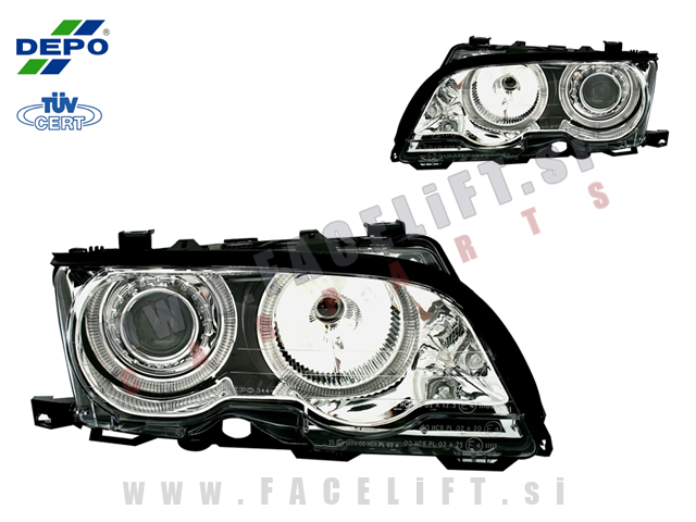 BMW 3 E46 Cabrio Coupe 01-03 žarometi