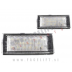 BMW 3 E46 Cabrio Coupe 99-03 LED osvetlitev registrske tablice z ohišjem