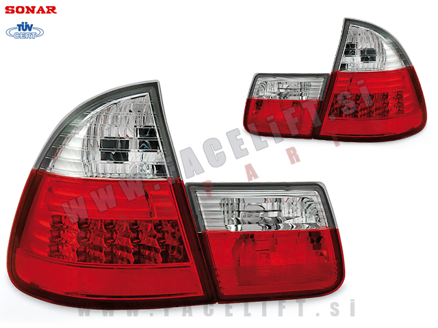 BMW 3 E46 Karavan 99-05 zadnje LED luči BMW 3 E46 Karavan 99-05 zadnje LED luči