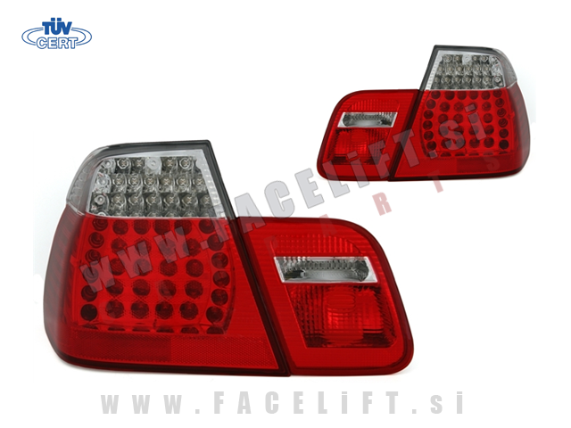 BMW 3 E46 Limuzina 98-01 zadnje LED luči BMW 3 E46 Limuzina 98-01 zadnje LED luči