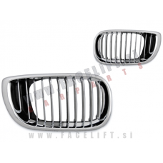 BMW 3 E46 Limuzina Karavan 01-05 ledvičke kromirane (sijaj) BMW 3 E46 Limuzina Karavan 01-05 ledvičke kromirane (sijaj)