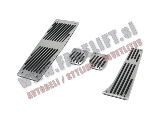 BMW 3 / E46 (98-07) / aluminijasti nastavki za stopalke / ročni menjalnik BMW 3 / E46 (98-07) / aluminijasti nastavki za stopalke / ročni menjalnik