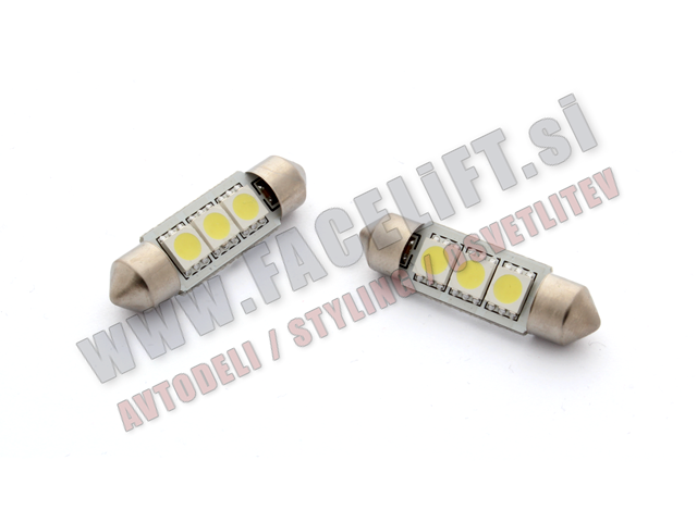 BMW 3 E90 E91 05-08 LED žarnice za osvetlitev registrske tablice BMW 3 E90 E91 05-08 LED žarnice za osvetlitev registrske tablice