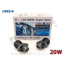 BMW 3 E90 E91 05-08 LED Angel Eyes markerji 20W (40W) BMW 3 E90 E91 05-08 LED Angel Eyes markerji 20W (40W)