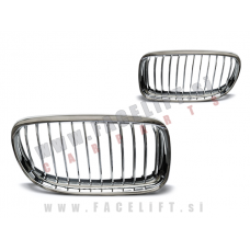 BMW 3 E90 E91 LCI 08-12 ledvičke kromirane (sijaj) BMW 3 E90 E91 LCI 08-12 ledvičke kromirane (sijaj)