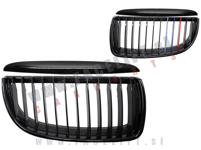 BMW 3 / E90 E91 (05-08) / ledvičke / črne (sijaj) BMW 3 / E90 E91 (05-08) / ledvičke / črne (sijaj)