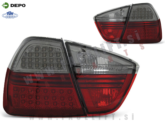 BMW 3 E90 Limuzina 05-08 zadnje LED luči