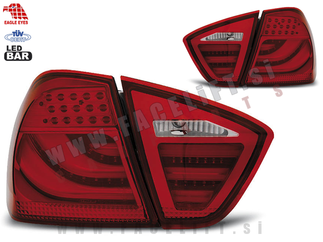 BMW 3 E90 Limuzina 05-08 zadnje LED luči BMW 3 E90 Limuzina 05-08 zadnje LED luči