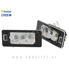 BMW 3 E92 E93 06-13 LED osvetlitev registrske tablice z ohišjem