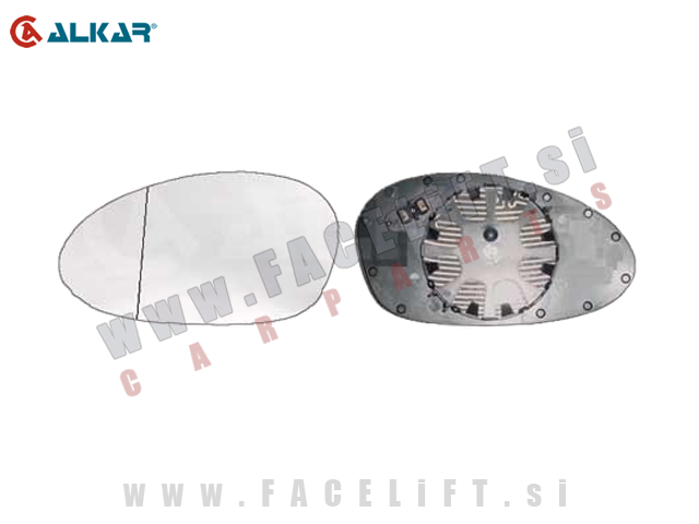 BMW 3 E92 E93 06-10 steklo ogledala ogrevano levo BMW 3 E92 E93 06-10 steklo ogledala ogrevano levo