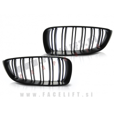 BMW 4 F32 F33 F36 13-21 ledvičke M4 izgled črne (mat) BMW 4 F32 F33 F36 13-21 ledvičke M4 izgled črne (mat)