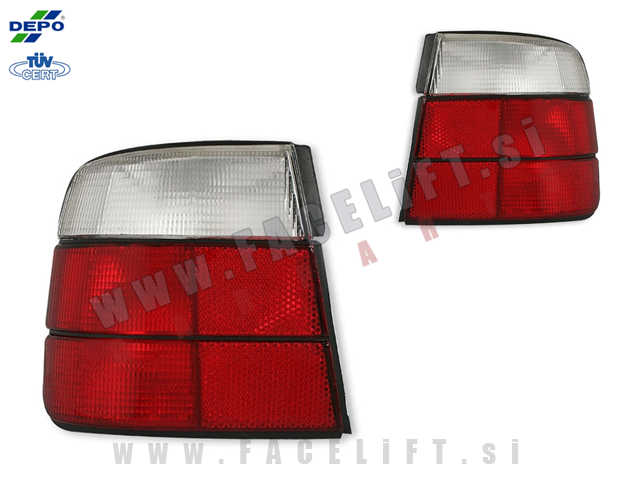 BMW 5 E34 Limuzina 87-96 zadnje luči BMW 5 E34 Limuzina 87-96 zadnje luči