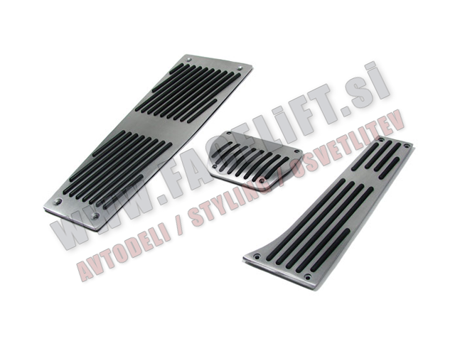 BMW 5 / E34 / aluminijasti nastavki za pedala / 3 - delni
