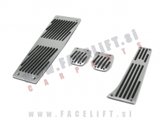 BMW 5 / E60 E61 (03-10) / aluminijasti nastavki za pedala / ročni menjalnik