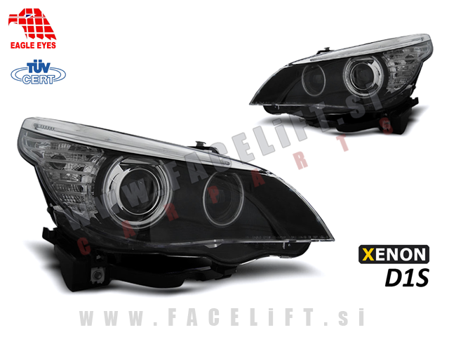 BMW 5 E60 E61 05-07 bi-xenon žarometi BMW 5 E60 E61 05-07 bi-xenon žarometi