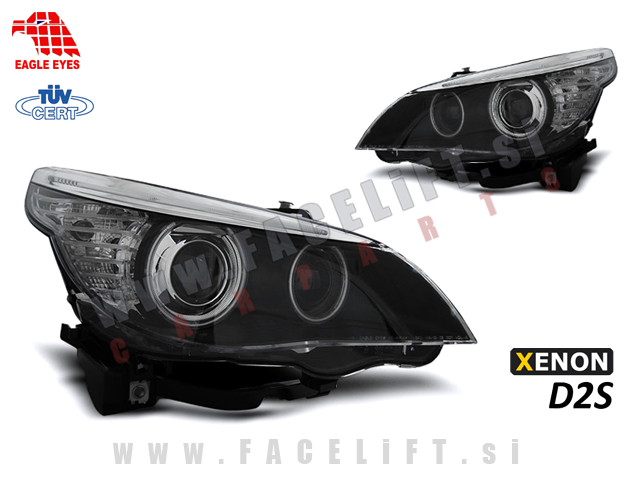 BMW 5 E60 E61 03-04 xenon žarometi BMW 5 E60 E61 03-04 xenon žarometi