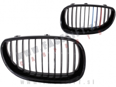 BMW 5 / E60 E61 (03-10) / ledvičke / črne (sijaj)