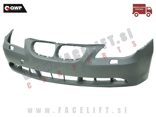 BMW 5 / E60 E61 (03-07) / sprednji odbijač / SRA BMW 5 / E60 E61 (03-07) / sprednji odbijač / SRA