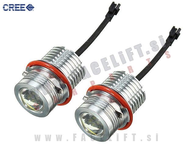 BMW 5 E60 E61 03-07 LED Angel Eyes markerji 60W (120W) CREE BMW 5 E60 E61 03-07 LED Angel Eyes markerji 60W (120W) CREE