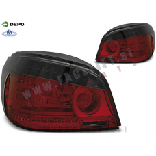 BMW 5 E60 Limuzina 03-07 zadnje LED luči rdeče zatemnjene BMW 5 E60 Limuzina 03-07 zadnje LED luči rdeče zatemnjene