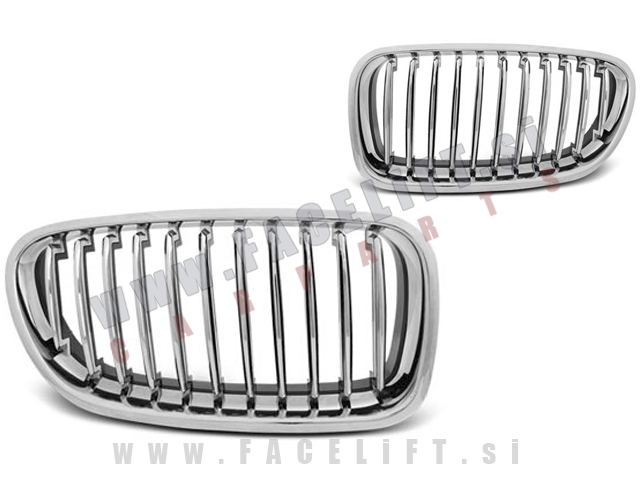 BMW 5 / F10 F11 (10-17) / ledvičke / kromirane