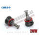 BMW 6 / E63 E64 (07-10) / LED Angel Eyes markerji H8 CREE 20W BMW 6 / E63 E64 (07-10) / LED Angel Eyes markerji H8 CREE 20W