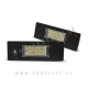 BMW 6 / E63 E64 (04-10) / LED osvetlitev registrske tablice z ohišjem BMW 6 / E63 E64 (04-10) / LED osvetlitev registrske tablice z ohišjem