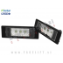 BMW 6 / E63 E64 (04-10) / LED osvetlitev registrske tablice z ohišjem