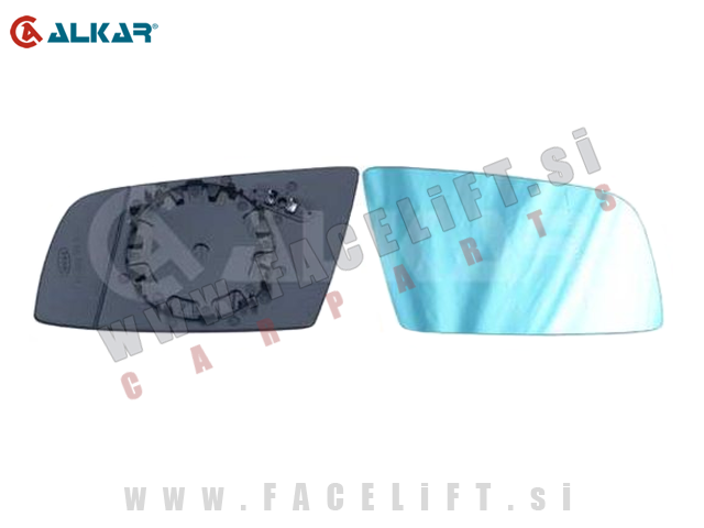 BMW 6 / E63 (04-10) / steklo ogledala / ogrevano / modro BMW 6 / E63 (04-10) / steklo ogledala / ogrevano / modro