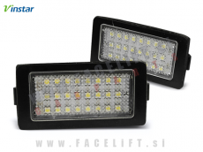 BMW 7 E38 94-01 LED osvetlitev registrske tablice z ohišjem BMW 7 E38 94-01 LED osvetlitev registrske tablice z ohišjem