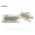 BMW X3 / E83 (04-10) / LED osvetlitev registrske tablice z ohišjem