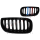 BMW X3 / E83 (06-10) / ledvičke / črne (sijaj)