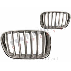 BMW X3 F25 10-14 ledvičke kromirane titan BMW X3 F25 10-14 ledvičke kromirane titan