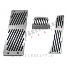 BMW X5 / E53 (00-06) / aluminijasti nastavki za pedala / avtomatski menjalnik BMW X5 / E53 (00-06) / aluminijasti nastavki za pedala / avtomatski menjalnik