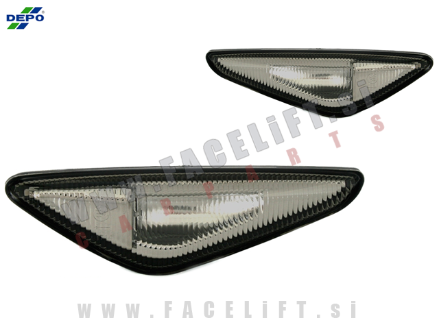 BMW X5 E70 06-13 bočni LED smerniki zatemnjeni smoke