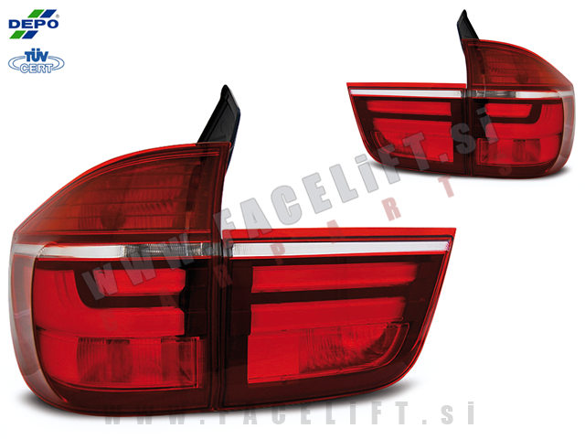 BMW X5 E70 07-10 zadnje LED luči BMW X5 E70 07-10 zadnje LED luči