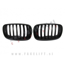 BMW X6 E71 08-14 ledvičke črne (mat)