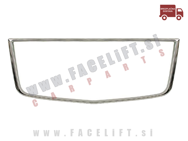 Chevrolet Aveo / T255 (08-11) / letev mreže odbijača / srednja