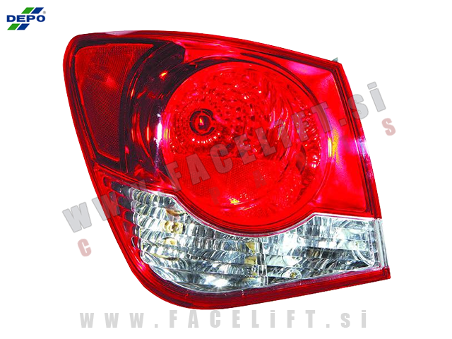 Chevrolet Cruze / (09-12) / zadnja zunanja luč / leva Chevrolet Cruze / (09-12) / zadnja zunanja luč / leva