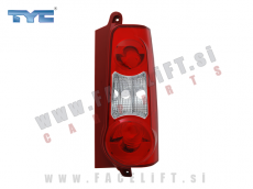 Citroen Berlingo 08-12 dvokrilna vrata zadnja luč desna Citroen Berlingo 08-12 dvokrilna vrata zadnja luč desna