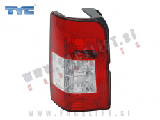 Citroen Berlingo 05-08 enokrilna vrata zadnja luč leva Citroen Berlingo 05-08 enokrilna vrata zadnja luč leva