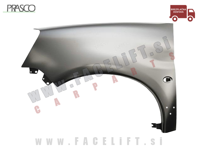 Citroen Berlingo / (02-08) / blatnik z odprtinami za letve / levi Citroen Berlingo / (02-08) / blatnik z odprtinami za letve / levi