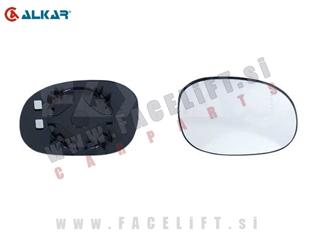 Citroen C3 02-10 steklo ogledala desno Citroen C3 02-10 steklo ogledala desno