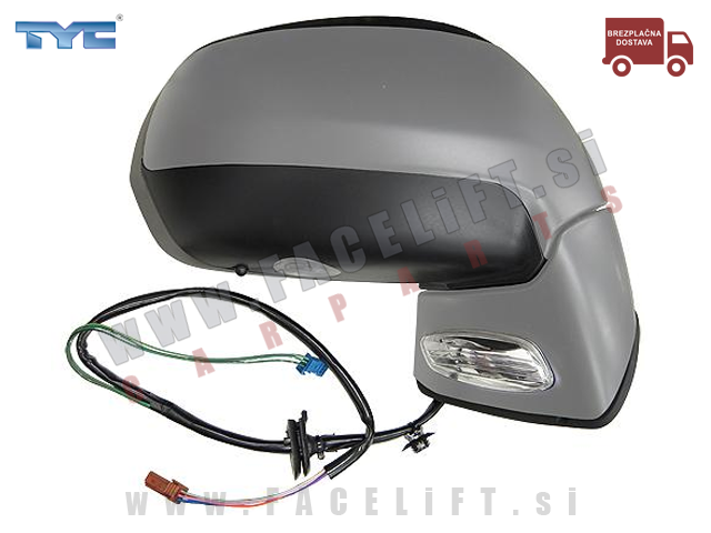 Citroen C4 Picasso / UA UD (06-13) / bočno ogledalo / desno Citroen C4 Picasso / UA UD (06-13) / bočno ogledalo / desno