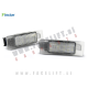 LED osvetlitev registrske tablice z ohišjem Citroen Peugeot LED osvetlitev registrske tablice z ohišjem Citroen Peugeot