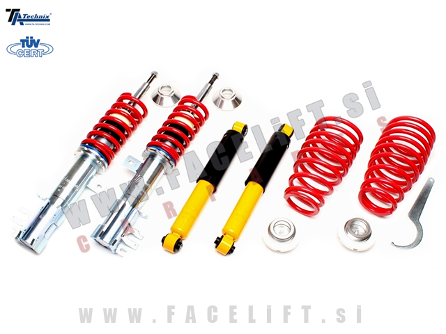 Fiat 500 312 08-16 nastavljivo vzmetenje TA Technix