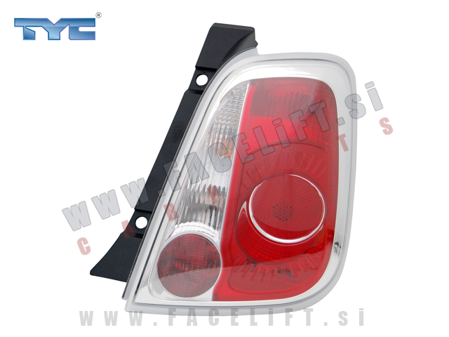Fiat 500 07-15 zadnja luč desna Fiat 500 07-15 zadnja luč desna