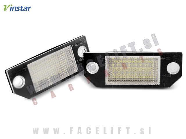 Ford C-Max 07-10 LED osvetlitev registrske tablice z ohišjem Ford C-Max 07-10 LED osvetlitev registrske tablice z ohišjem