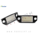 Ford C-Max 07-10 LED osvetlitev registrske tablice z ohišjem Ford C-Max 07-10 LED osvetlitev registrske tablice z ohišjem