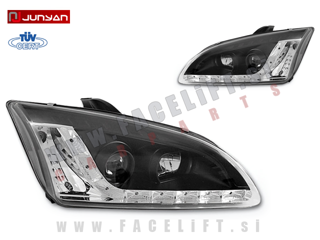 Ford Focus 2 / (04-08) / žarometi z LED Devil Eyes in lečo Ford Focus 2 / (04-08) / žarometi z LED Devil Eyes in lečo